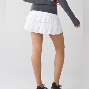 Lululemon Run: Pace Setter Skirt *TallWhite size 8